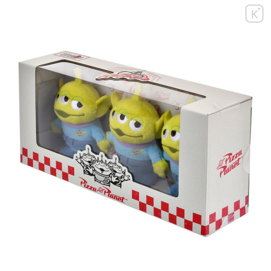 Japan Disney Store StanDs Plush Toy Set - Toy Story Little Green Men Aliens : Self-Standing - 8