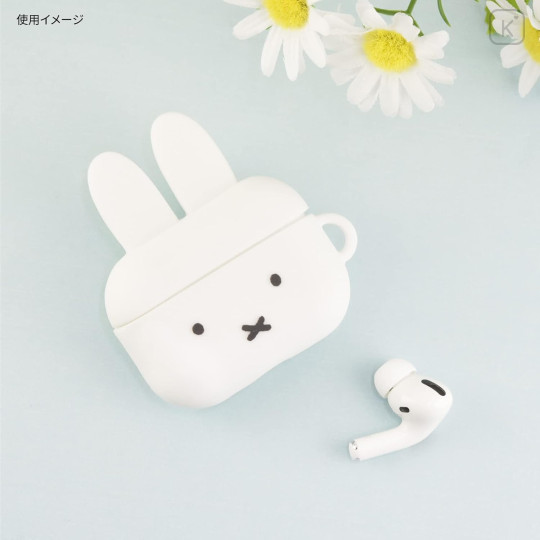 Japan Miffy AirPods Pro 2 / Pro 1 Silicone Case - Face - 6