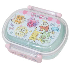 Japan Pokemon Bento Lunch Box 360ml - Popping Up Mint Pink