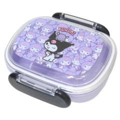 Japan Sanrio Bento Lunch Box 270ml - Kuromi : Baku Purple Black