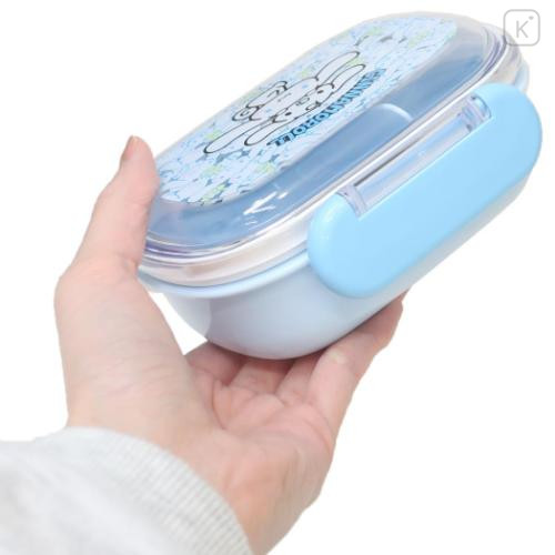 Japan Sanrio Bento Lunch Box 270ml - Cinnamoroll : Milk Blue - 4