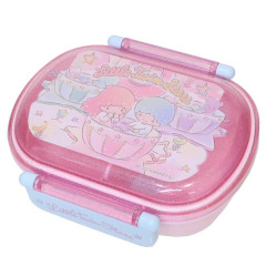 Japan Sanrio Bento Lunch Box 360ml - Little Twin Stars : Cup Amusement Ride Pink