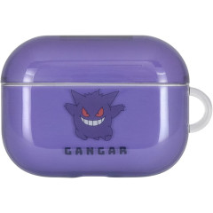 Japan Pokemon AirPods Pro 2 / Pro 1 Soft Case - Gengar : Purple