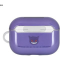 Japan Pokemon AirPods Pro 2 / Pro 1 Soft Case - Gengar : Purple - 2