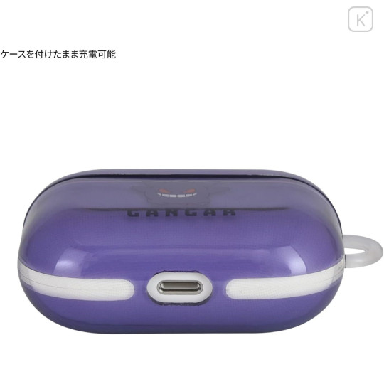 Japan Pokemon AirPods Pro 2 / Pro 1 Soft Case - Gengar : Purple - 5