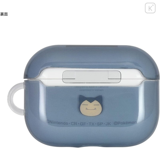 Japan Pokemon AirPods Pro 2 / Pro 1 Soft Case - Snorlax - 2