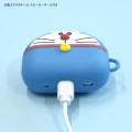 Japan Doraemon AirPods Pro 2 / Pro 1 Silicone Case - Doraemon : Blue - 4