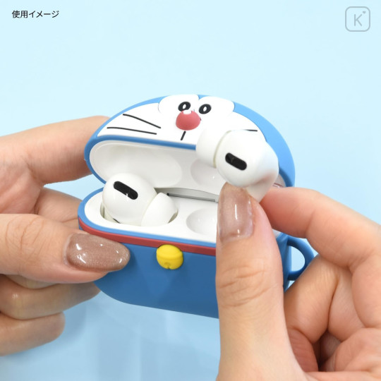 Japan Doraemon AirPods Pro Silicone Case - Doraemon : Blue - 6