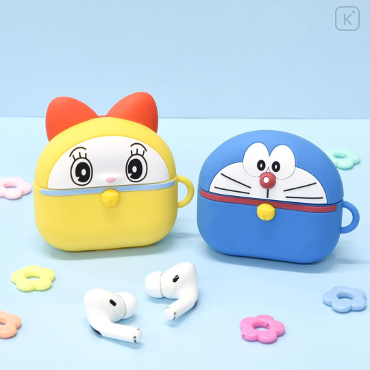 Japan Doraemon AirPods Pro Silicone Case - Doraemon : Blue - 7