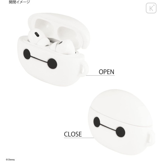 Japan Disney AirPods Pro 2 / Pro 1 Silicone Case - Baymax - 3