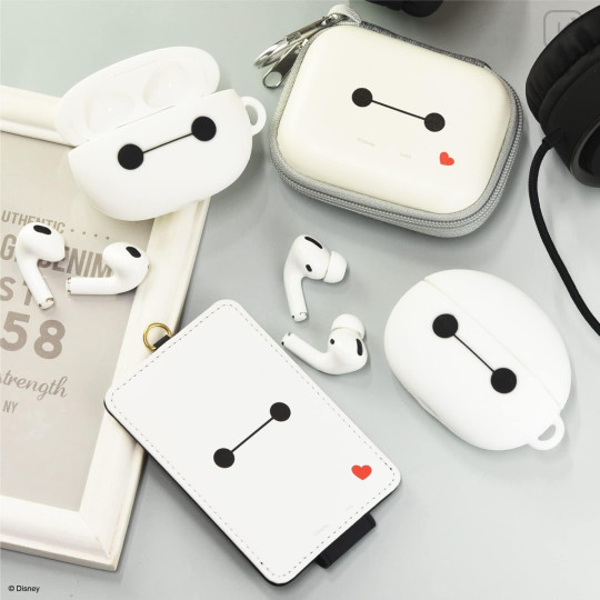 Japan Disney AirPods Pro 2 / Pro 1 Silicone Case - Baymax - 6