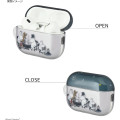 Japan Moomin AirPods Pro 2 / Pro 1 Soft Case - Moomintroll : Night - 4