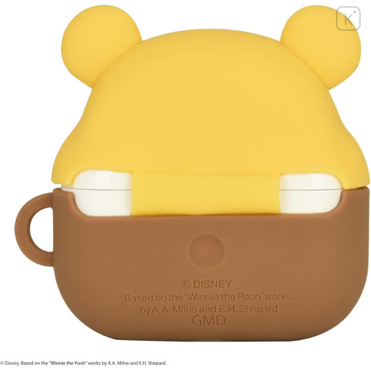 Japan Disney AirPods Pro 2 / Pro 1 Silicone Case - Pooh - 2