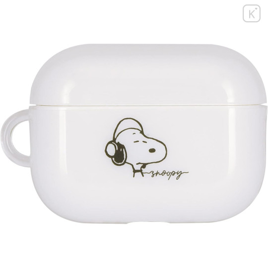 Japan Peanuts AirPods Pro 2 / Pro 1 Soft Case - Snoopy : White - 1
