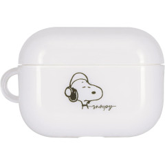 Japan Peanuts AirPods Pro 2 / Pro 1 Soft Case - Snoopy : White