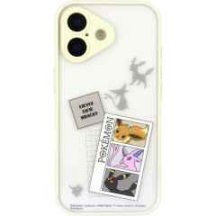 Japan Pokemon IIIIfit Plump Frame iPhone 17 Case - Eevee & Espurr & Umbreon