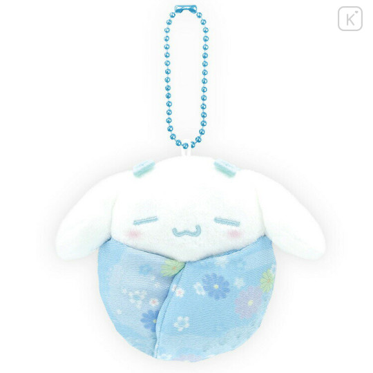 Japan Sanrio Ball Chain Swaddle Mascot - Cinnamoroll : Japanese Pattern - 1