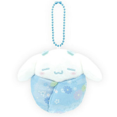 Japan Sanrio Ball Chain Swaddle Mascot - Cinnamoroll : Japanese Pattern