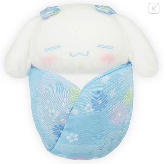 Japan Sanrio Swaddle Mascot (L) - Cinnamoroll : Japanese Pattern - 1