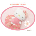 Japan Sanrio Swaddle Mascot (L) - Kuromi : Japanese Pattern - 2