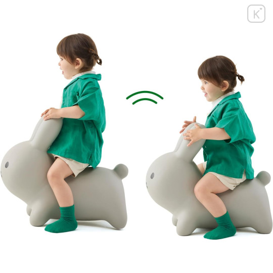 Japan Miffy Bruna Bonbon Riding Toy - Miffy : Gray - 5