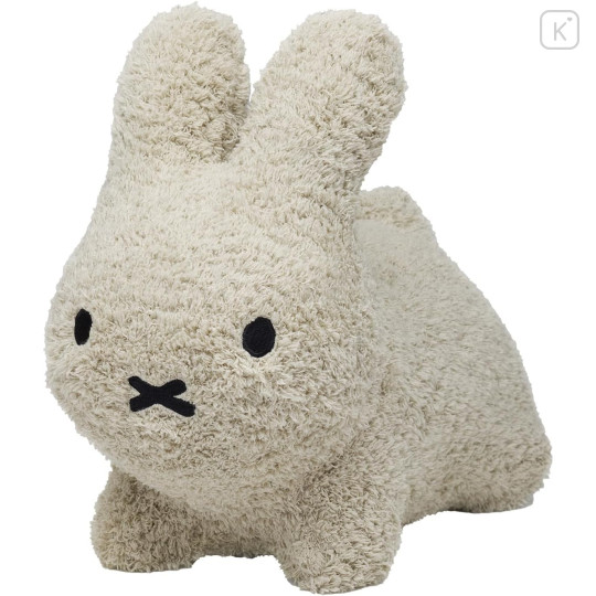 Japan Miffy Bruna Bonbon Fluffy Mini Toy - Miffy : Gray - 1