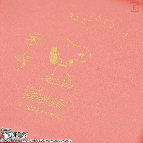 Japan Peanuts Desk Organizer Accessory Tray - Snoopy : Orange Wondering That Buzz - 6