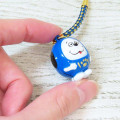 Japan Peanuts Tiny Charm Face-shaped Bell Netsuke - Snoopy : Brother Olaf Lucky Daruma - 2