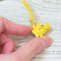 Japan Peanuts Tiny Charm Face-shaped Bell Netsuke - Woodstock - 2