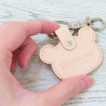 Japan San-X Leather Embossed Keychain - Korilakkuma : Face - 2