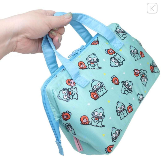 Japan Sanrio Insulated Cooler Lunch Bag - Hangyodon : Friend - 2