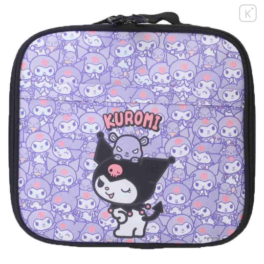Japan Sanrio Insulated Cooler Lunch Bag - Kuromi : Baku - 1