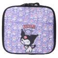 Japan Sanrio Insulated Cooler Lunch Bag - Kuromi : Baku - 1