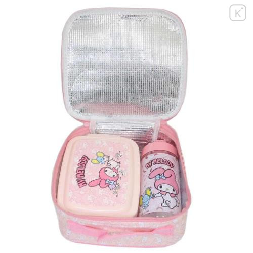 Japan Sanrio Insulated Cooler Lunch Bag - My Melody : Friend - 4