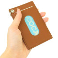 Japan San-X Pass Case Card Holder & Reel - Chairoikoguma : Face - 2