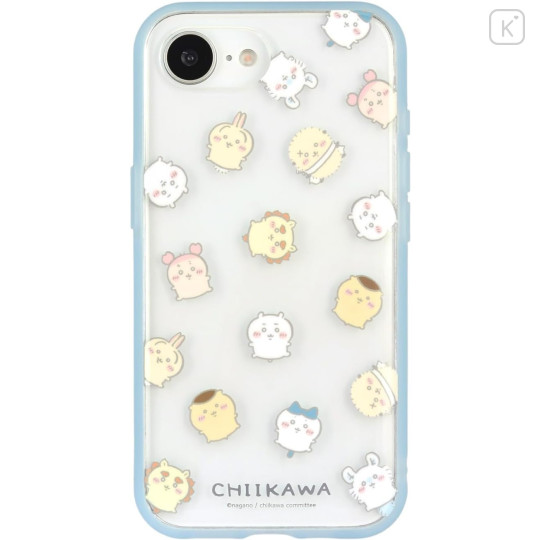 Japan Chiikawa IIIIfit Clear iPhone 16e Case - All-over Pattern - 1