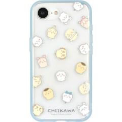 Japan Chiikawa IIIIfit Clear iPhone 17e / 16e Case - Chiikawa : All-over Pattern