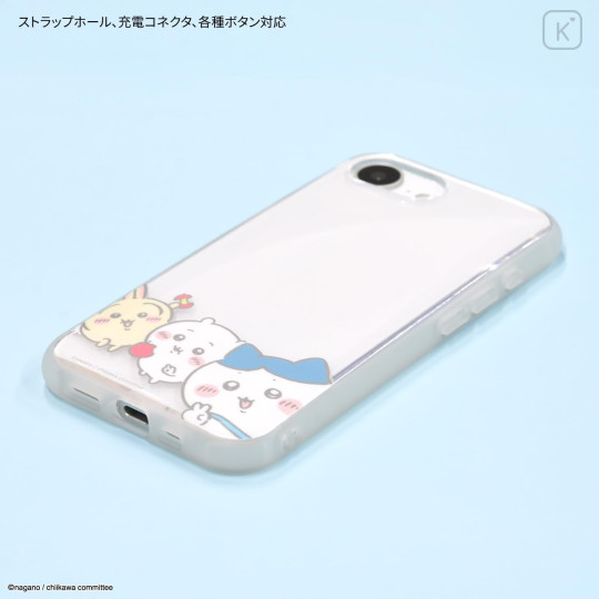 Japan Chiikawa IIIIfit Clear iPhone 17e / 16e Case - Chiikawa & Hachiware & Usagi - 3