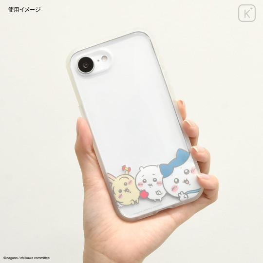 Japan Chiikawa IIIIfit Clear iPhone 17e / 16e Case - Chiikawa & Hachiware & Usagi - 4