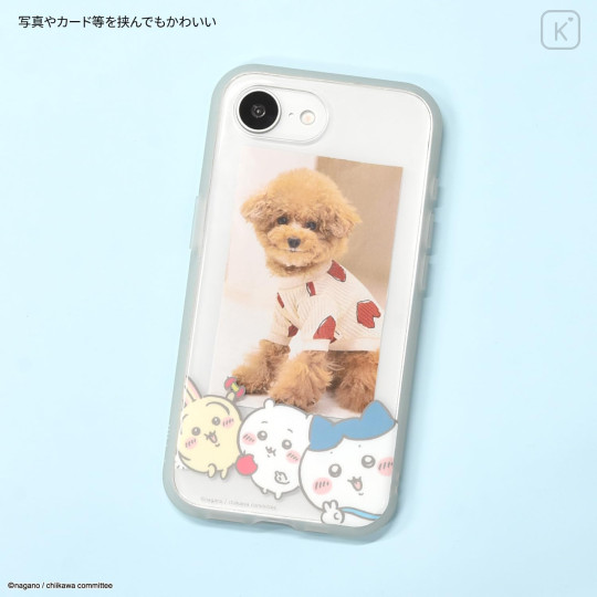 Japan Chiikawa IIIIfit Clear iPhone 17e / 16e Case - Chiikawa & Hachiware & Usagi - 5
