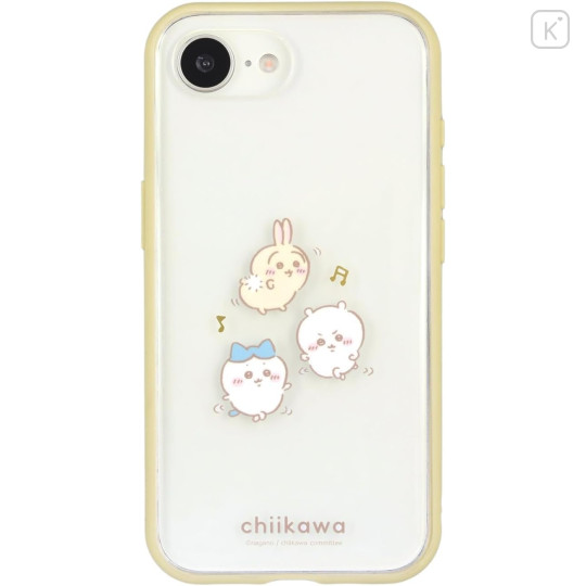 Japan Chiikawa IIIIfit Clear iPhone 16e Case - Chiikawa & Hachiware & Usagi : Assembly - 1
