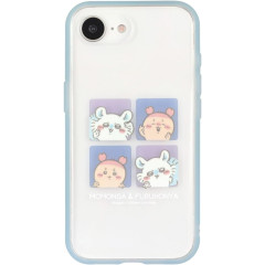 Japan Chiikawa IIIIfit Clear iPhone 17e / 16e Case - Furuhonya Kani-chan & Momonga