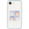 Japan Chiikawa IIIIfit Clear iPhone 17e / 16e Case - Furuhonya Kani-chan & Momonga - 1