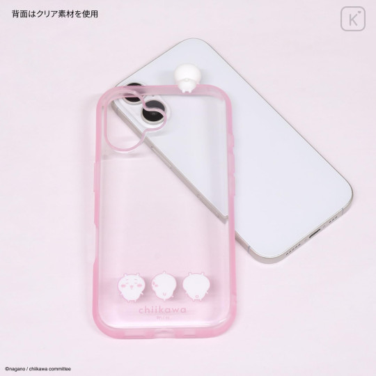 Japan Chiikawa Frame IIIIfit Clear iPhone 16 Case - Chiikawa - 3