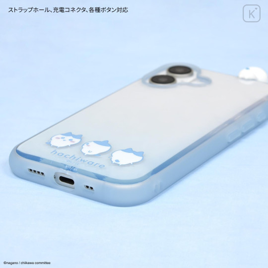 Japan Chiikawa Frame IIIIfit Clear iPhone 16 Case - Hachiware - 4