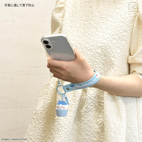 Japan Chiikawa 3D Mascot Hand Strap - Hachiware - 3