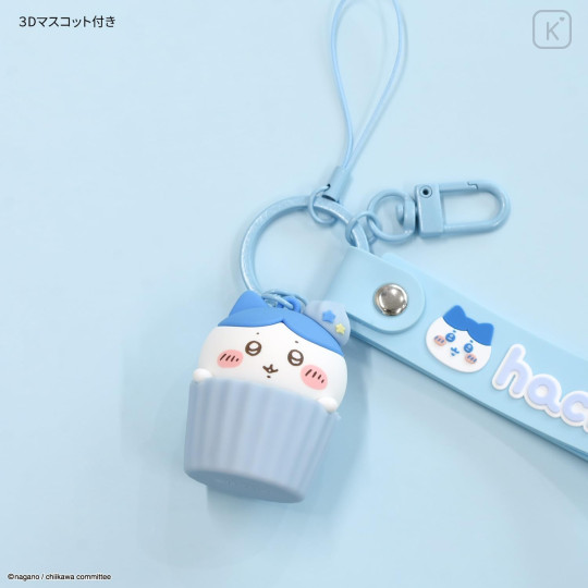 Japan Chiikawa 3D Mascot Hand Strap - Hachiware - 5