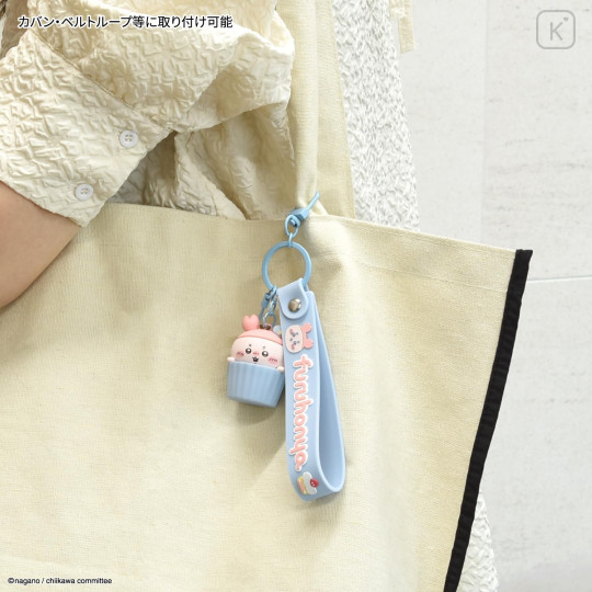 Japan Chiikawa 3D Mascot Hand Strap - Furuhonya Kani-chan - 4