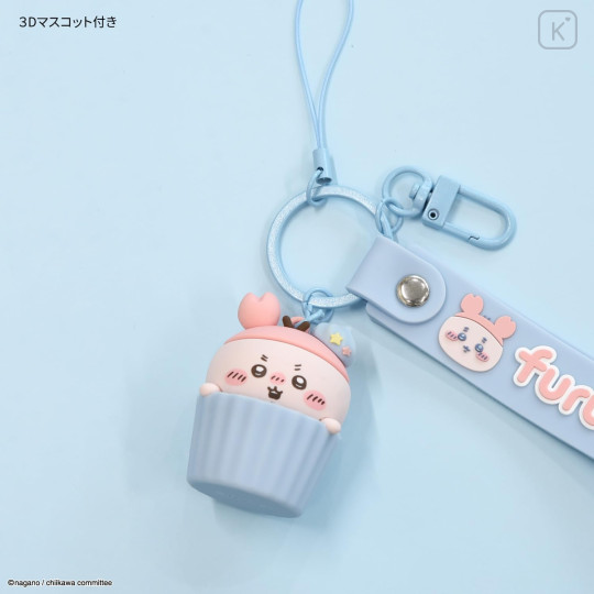 Japan Chiikawa 3D Mascot Hand Strap - Furuhonya Kani-chan - 5