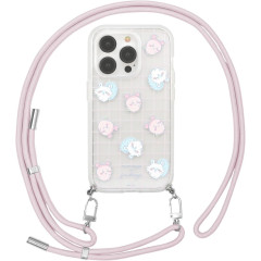 Japan Chiikawa IIIIfit Loop iPhone 15 Pro Case - Furuhonya Kani-chan & Momonga